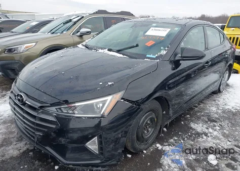 2020 Hyundai Elantra Sel из США, поврежденный, VIN 5NPD84LF5LH624594